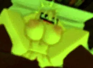 Angel gets corrupted by demon with monster big black cock creampie