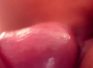 What happens when you film doggy style with macro lens on huge puffy wet pussy getting creampie?