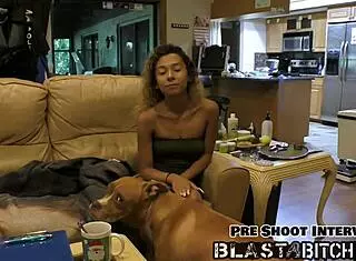 Kalani Luanas Big Tits Get Blasted With Cum In Close Up Missionary And Face Fucking Behind The Scenes.