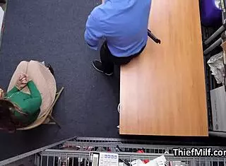 Fucking Latina Milf Librarian With Curvy Body And Pantyhose After Strip Search At Office