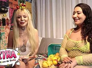 Agatha Ludovino Interview for Anal Fruit Fair 2 with Sheer Red Details