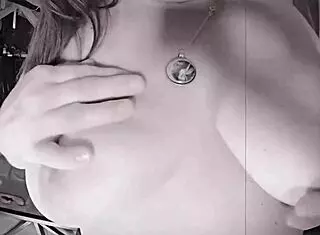 black and white anal dildo preview