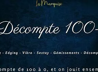hey, check out this french audio joi with a countdown vibe
