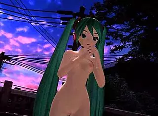 Hatsune Miku Solitary Envy Project Diva Nude Mod Full Nude With Big Tits Asian Goddess Pussy And Big Ass In Japanese Boobs Action