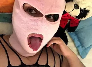 Young latina 18 tries first-time solo masturbation with crazy vaginal sounds and milk waterfall.