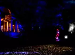 I arrived at the mansion for my first night of femdom training in this erotic game.