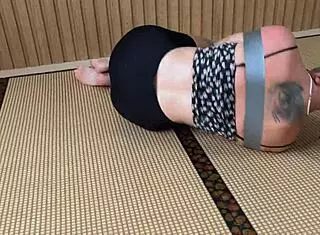 omg look at this redhead's feet while she's duct taped and riding in cowgirl pov 😍