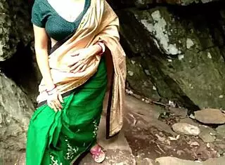 on a family vacation trip stepsister and i snuck away for quick sex in the jungle forest