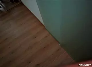 step-dad filled my hairy ass after i broke his pc, bent over doggystyle