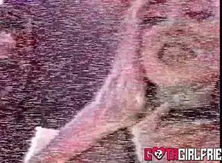 Blonde Goth Blake Blossom Teases in Fishnets Before Rough Cowgirl Riding and Deepthroat