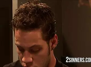 Stud Student Seduces Teacher and Professor's Wife into Rough Threesome in Classroom