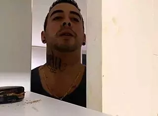 Spying on blonde showering and changing until she notices me watching 😏 what happened next