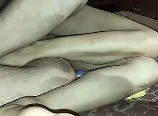 gay amateur's skinny latina milf pussy devours monster cock pov bareback