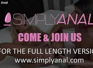 czech lesbians stretch gaping asses with toys rimjobs and dildos