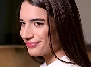 seductive candie luciani tempts businessmen into dp anal pussy fucking