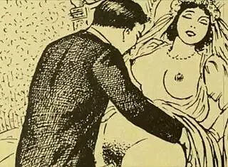 Oh man, these vintage erotic drawings are just... wow, ya know? Like, totally captivating with all that hairy retro vibe.