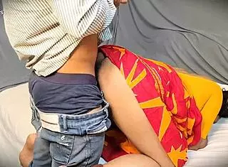 indian bhabhi doggy fucked by delivery boy in saree