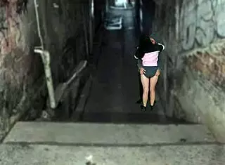 Curvy Brazilian Shemale Fucks Fat Boss Bareback in Favela After Funk Party