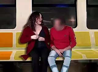 i masturbate stranger on train as husband films our public thrill