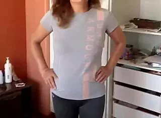 I Love Watching My Cuckold Husbands Friends Cocks Get Hard from My Flashing!