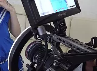 vasya fucks sylvia's teen pussy uniform quickie backstage cumshot facial blowjob