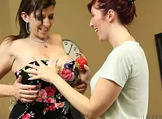 Sara Jay's Big Tits Pussy Lips Clit Fingerbanged Hard