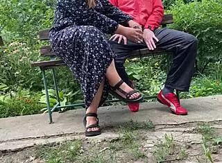 My mother-in-law makes me cum with handjob