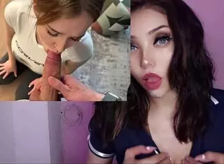 Ever seen a busty natural tit latina rub one out for her horny boss?