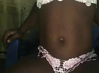 i stripped teasing in bra and panties