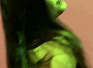 faye and georgia grind wet poons in polka dot bedroom