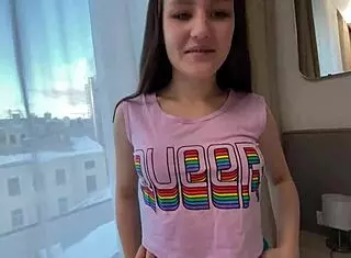 stepdad always pumps cum deep in my fat chubby pussy