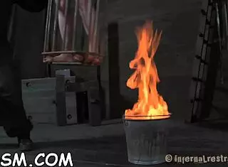 Lusty Brunette Slave Endures Hard Caning And Toys In BDSM Masturbation Session!