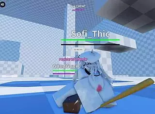 Roblox里被抓变身她们的肮脏精液婊子！