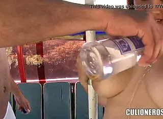 sexy colombian latina amateur strips and teases her curves in steamy solo