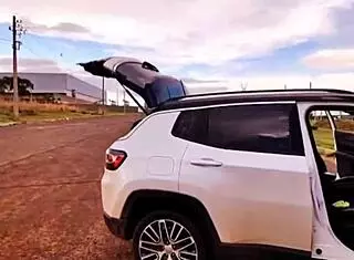 I Took STEPSON VAGNIHO to CAR for OUTDOOR ASS CREAMPIE Surprise LUNA OLIVEIRA!