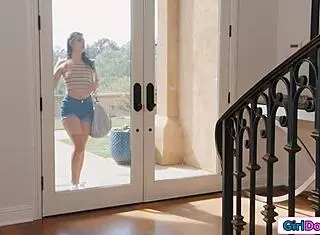 Naked Petite Maid Cleaning Fires My Lust