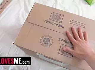 stepsis dildo surprise turns into facial cumshot for virgin 😈💦