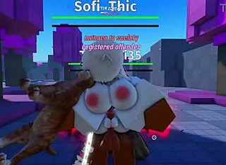 Roblox里被抓变身她们的肮脏精液婊子！