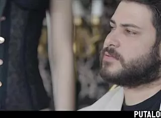 paola hard's big tits bounce taking bbc doggystyle while cuck hubby watches humiliated