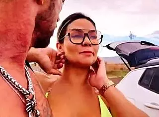 I Took STEPSON VAGNIHO to CAR for OUTDOOR ASS CREAMPIE Surprise LUNA OLIVEIRA!