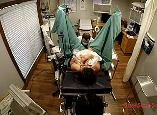 TAMPA NURSE DONNA LEIGH SPREADS IN LATEX HOSPITAL FETISH!