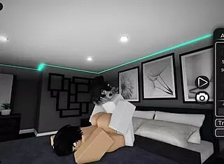 that roblox slut begs me to creampie her tight ass while boyfriend plays fortnite cuckold style