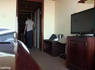 hungry african amateur deepthroats for her next meal