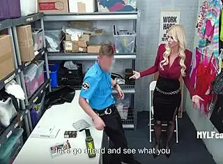 London river caught stealing condoms, punished with big tits sex