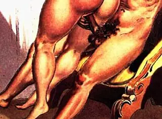 vintage scenes capture sensual antique poses