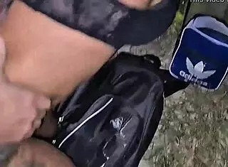 wanna see this amateur outdoor gangbang all anal only with huge cocks and creampies?