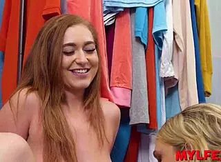 professional store agents deepthroat monster cocks for big sale in milf threesome