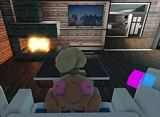 bbw big tits ass eaten out before hard pussy pounding roblox style