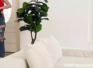 midwest cutie goes wild on first black cock!