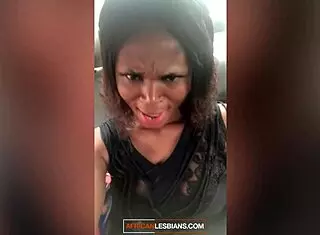 ebony babes licking wet black pussies in homemade lesbian fun! 👅💦🔥